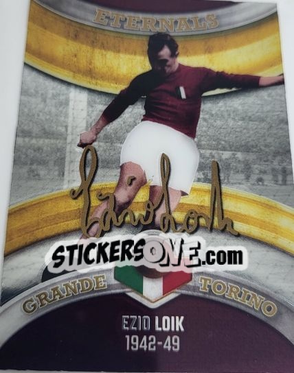 Sticker EZIO LOIK - GRANDE TORINO & GRANATA HEROES
 n. 8 - Mundicromo