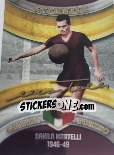 Figurina DANILO MARTINELLI - GRANDE TORINO & GRANATA HEROES
 n. 15 - Mundicromo