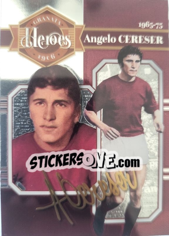 Sticker GIACOMO FERRI - GRANDE TORINO & GRANATA HEROES
 n. 22 - Mundicromo