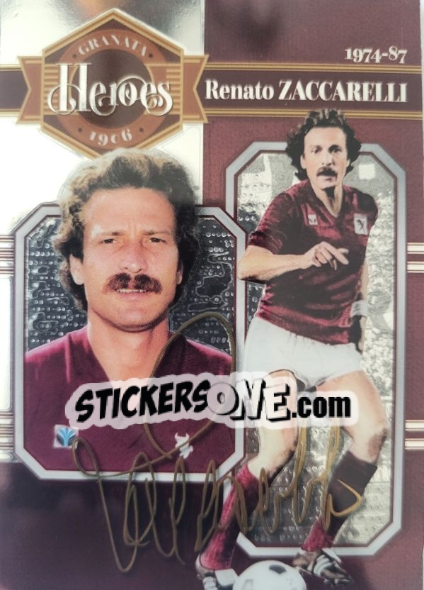 Sticker DENIS LAW - GRANDE TORINO & GRANATA HEROES
 n. 23 - Mundicromo