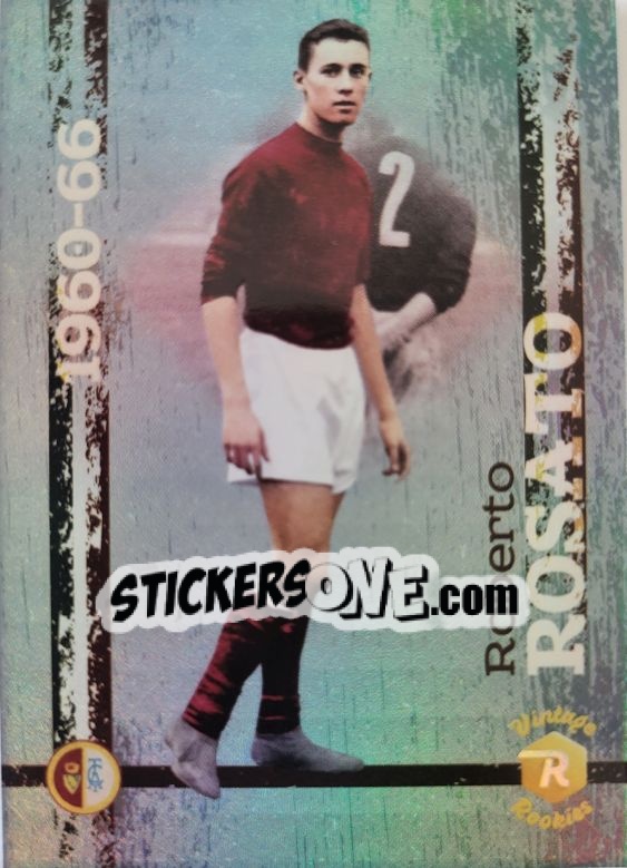 Sticker ROBERTO ROSATO - GRANDE TORINO & GRANATA HEROES
 n. 27 - Mundicromo