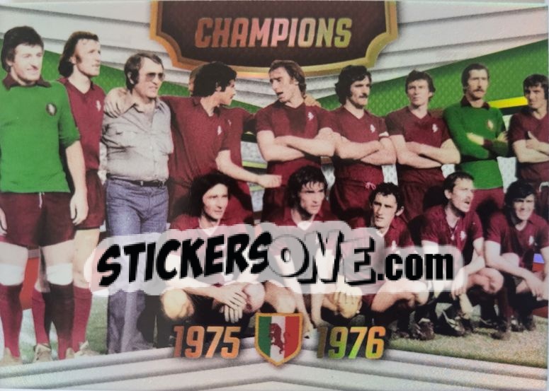 Sticker TEAM 1975-1976 - GRANDE TORINO & GRANATA HEROES
 n. 33 - Mundicromo