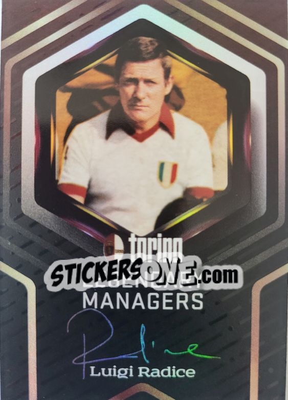 Cromo LUIGI RADICE - GRANDE TORINO & GRANATA HEROES
 n. 36 - Mundicromo