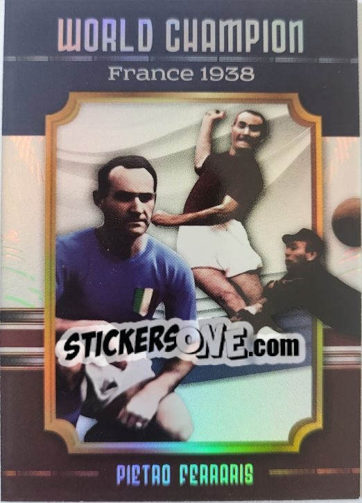 Cromo PIETRO FERRARIS - GRANDE TORINO & GRANATA HEROES
 n. 48 - Mundicromo