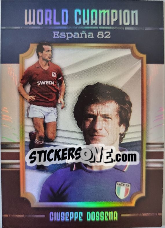 Sticker GIUSEPPE DOSSENA - GRANDE TORINO & GRANATA HEROES
 n. 49 - Mundicromo