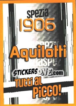 Sticker SPEZIA 1906 - AQUILOTTI - TUTTI AL PICCO!