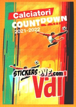 Sticker VAR - CALCIATORI COUNTDOWN 2021
 n. 18 - Panini
