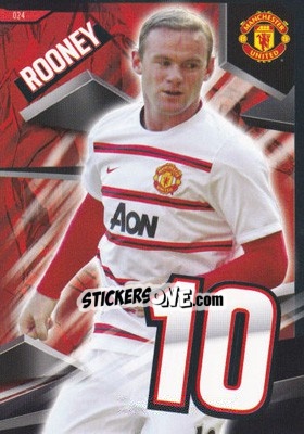 Sticker Wayne Rooney - Manchester United 2013-2014. Trading Cards - Panini