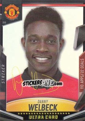 Cromo Danny Welbeck - Manchester United 2013-2014. Trading Cards - Panini