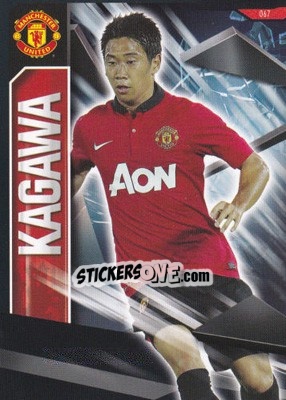 Cromo Shinji Kagawa - Manchester United 2013-2014. Trading Cards - Panini