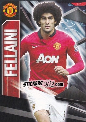 Figurina Marouane Fellaini - Manchester United 2013-2014. Trading Cards - Panini
