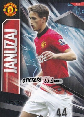 Sticker Adnan Januzaj - Manchester United 2013-2014. Trading Cards n. 88 - Panini