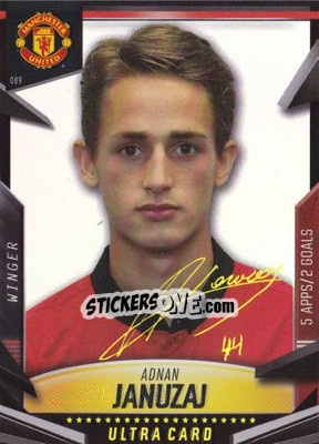 Sticker Adnan Januzaj - Manchester United 2013-2014. Trading Cards - Panini