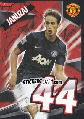 Figurina Adnan Januzaj - Manchester United 2013-2014. Trading Cards - Panini