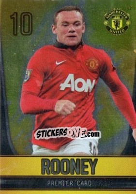 Figurina Wayne Rooney - Manchester United 2013-2014. Trading Cards - Panini