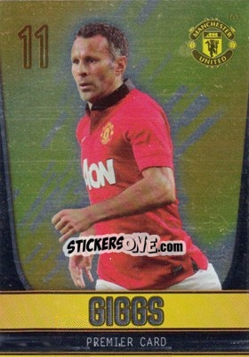 Sticker Ryan Giggs - Manchester United 2013-2014. Trading Cards n. 103 - Panini