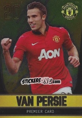 Sticker Robin van Persie - Manchester United 2013-2014. Trading Cards n. 106 - Panini