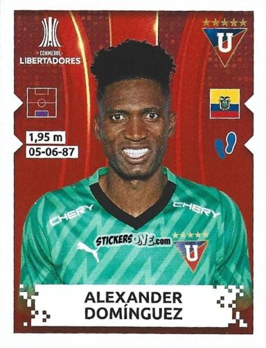 Sticker Alexander Dominguez - Conmebol Copa Libertadores 2024 n. 114 - Panini
