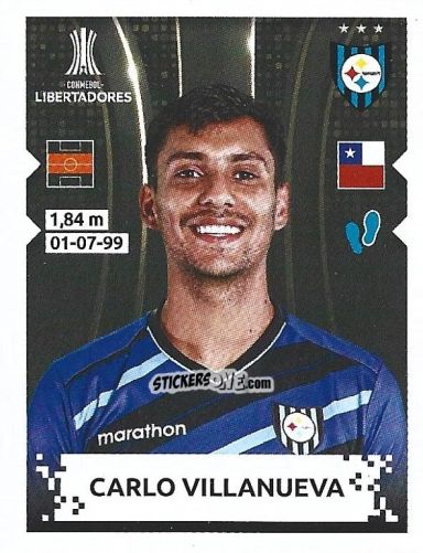 Sticker Carlo Villanueva - Conmebol Copa Libertadores 2024 n. 441 - Panini