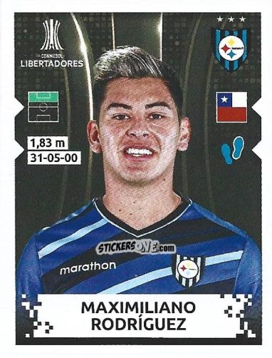 Sticker Maximiliano Rodriguez - Conmebol Copa Libertadores 2024 n. 447 - Panini