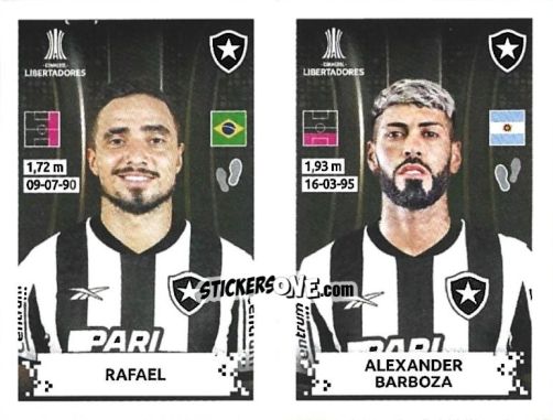 Sticker Rafael / Alexander Barboza - Conmebol Copa Libertadores 2024 n. 459 - Panini