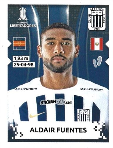 Sticker Aldair Fuentes - Conmebol Copa Libertadores 2024 n. 233 - Panini