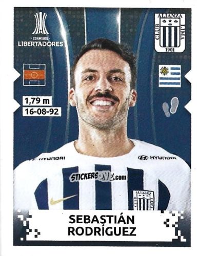 Sticker Sebastian Rodriguez - Conmebol Copa Libertadores 2024 n. 237 - Panini