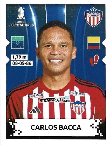 Sticker Carlos Bacca - Conmebol Copa Libertadores 2024 n. 351 - Panini