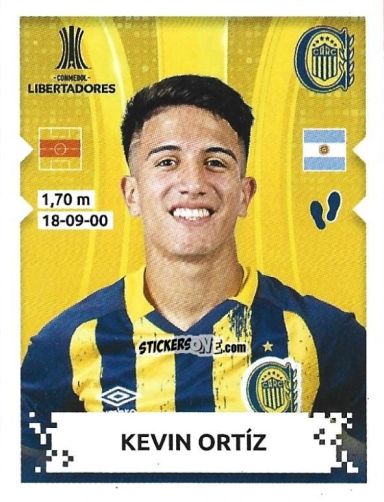 Figurina Kevin Ortiz - Conmebol Copa Libertadores 2024 n. 363 - Panini
