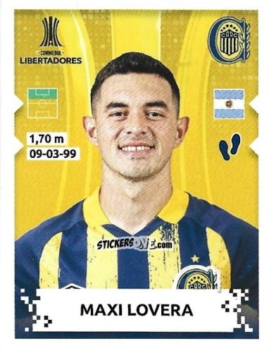 Figurina Maxi Lovera - Conmebol Copa Libertadores 2024 n. 367 - Panini