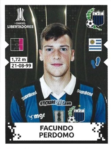 Sticker Facundo Perdomo - Conmebol Copa Libertadores 2024 n. 387 - Panini