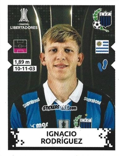 Sticker Ignacio Rodriguez - Conmebol Copa Libertadores 2024 n. 390 - Panini