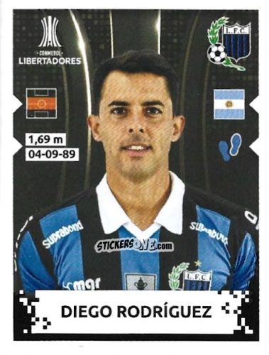 Sticker Diego Rodriguez - Conmebol Copa Libertadores 2024 n. 394 - Panini