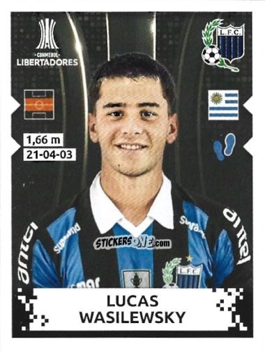 Figurina Lucas Wasilewsky - Conmebol Copa Libertadores 2024 n. 396 - Panini