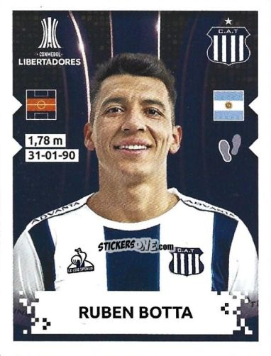 Sticker Ruben Botta - Conmebol Copa Libertadores 2024 n. 410 - Panini
