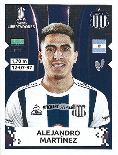 Sticker Alejandro Martinez - Conmebol Copa Libertadores 2024 n. 412 - Panini