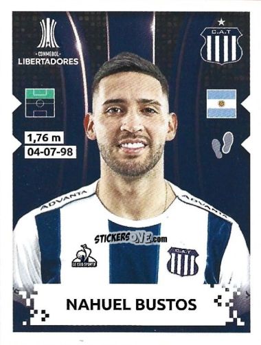 Figurina Nahuel Bustos - Conmebol Copa Libertadores 2024 n. 415 - Panini