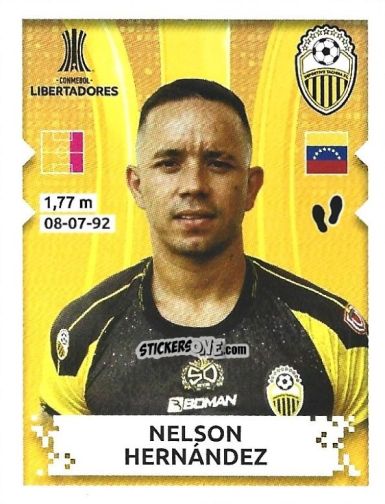 Sticker Nelson Hernandez - Conmebol Copa Libertadores 2024 n. 276 - Panini