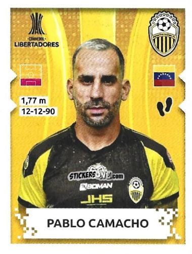 Sticker Pablo Camacho - Conmebol Copa Libertadores 2024 n. 278 - Panini