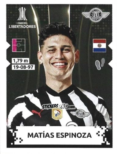 Cromo Matias Espinoza - Conmebol Copa Libertadores 2024 n. 293 - Panini