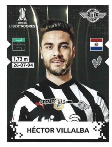 Cromo Hector Villalba - Conmebol Copa Libertadores 2024 n. 301 - Panini