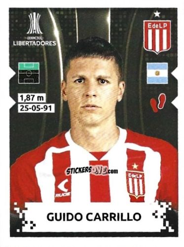 Sticker Guido Carrillo - Conmebol Copa Libertadores 2024 n. 46 - Panini