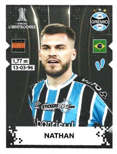 Sticker Nathan - Conmebol Copa Libertadores 2024 n. 75 - Panini