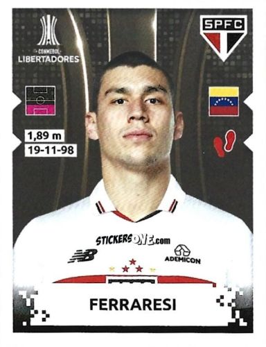 Figurina Ferraresi - Conmebol Copa Libertadores 2024 n. 87 - Panini