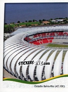 Sticker Estádio Beira-Rio - Porto Alegre - Coppa del Mondo FIFA Brasile 2014 - Panini