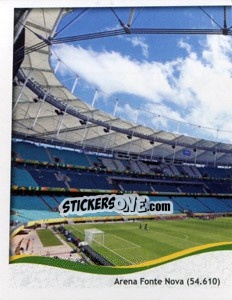 Sticker Arena Fonte Nova - Salvador - Coppa del Mondo FIFA Brasile 2014 n. 28 - Panini