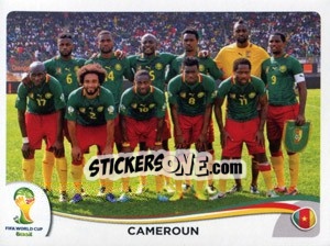 Sticker Team - Coppa del Mondo FIFA Brasile 2014 n. 90 - Panini