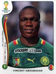 Sticker Vincent Aboubakar