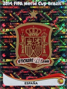 Sticker Badge - Coppa del Mondo FIFA Brasile 2014 n. 108 - Panini