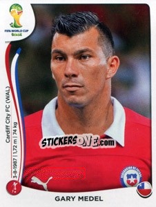 Sticker Gary Medel